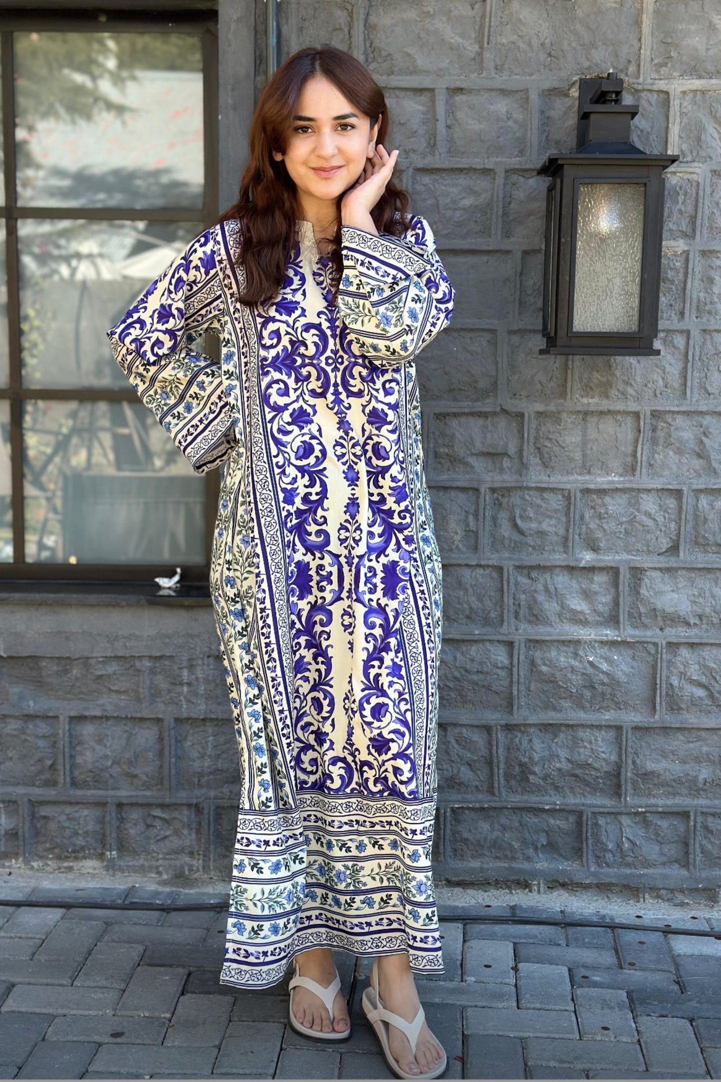Indigo Summer Kaftan