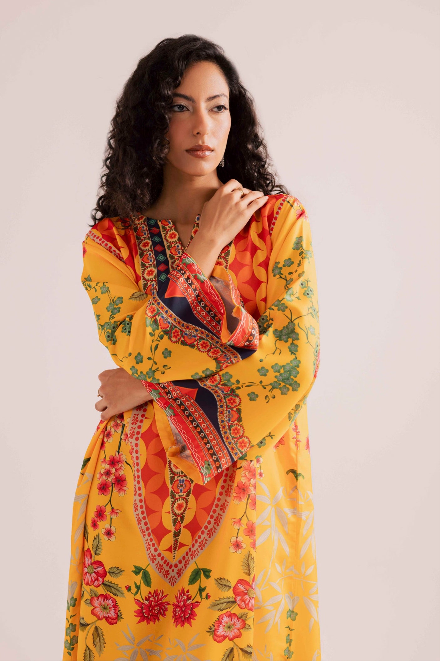 Ochre Summer Kaftan