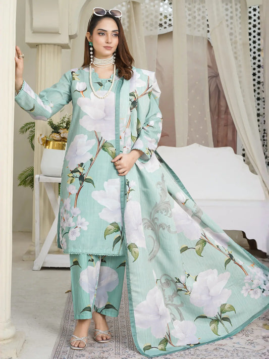 Saya 3Piece Stitched Suit