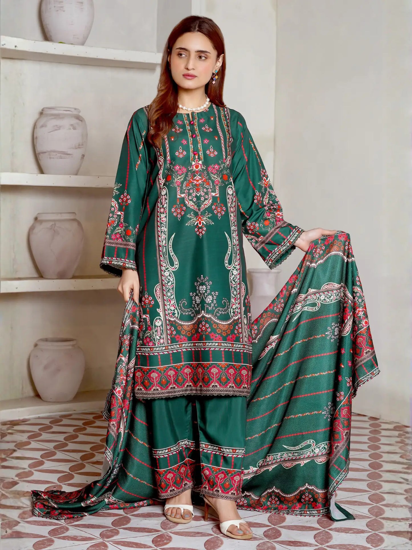 Mariyam 3Piece Stitched Suit