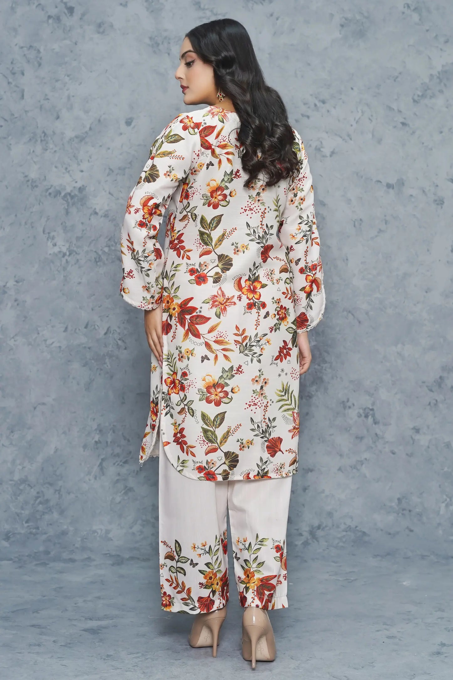 Aleez 2 Piece Khaddar Suit complete dress