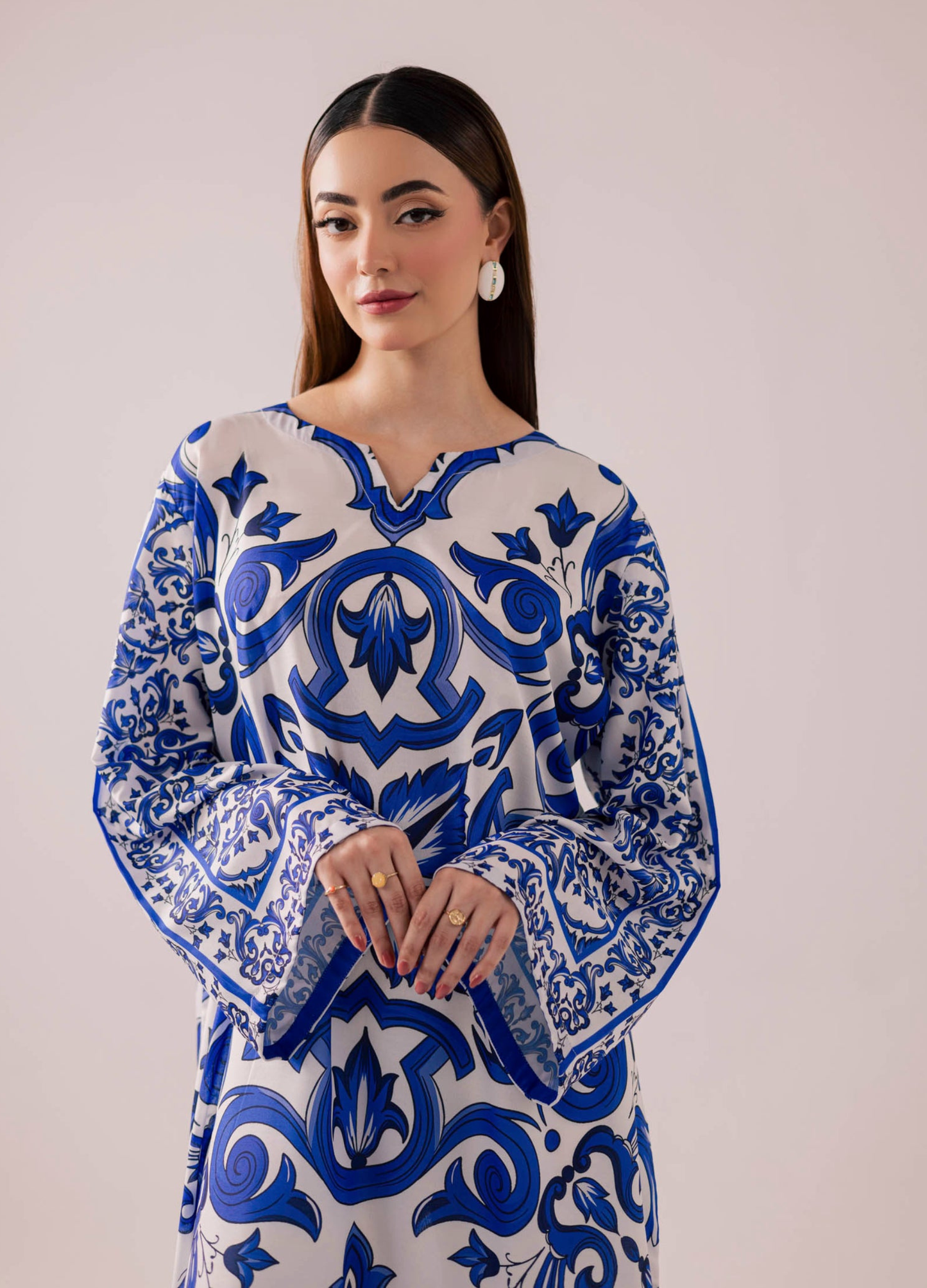 Abstract Summer Kaftan