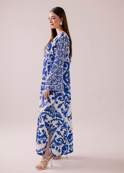 Abstract Summer Kaftan