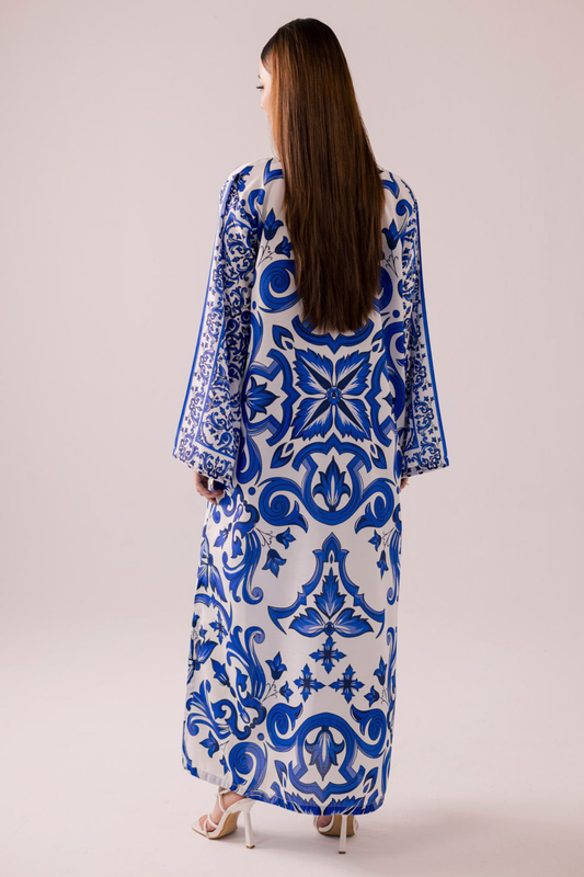 Abstract Summer Kaftan