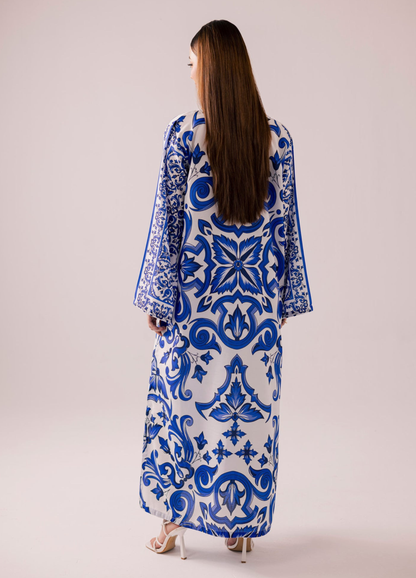 Abstract Summer Kaftan