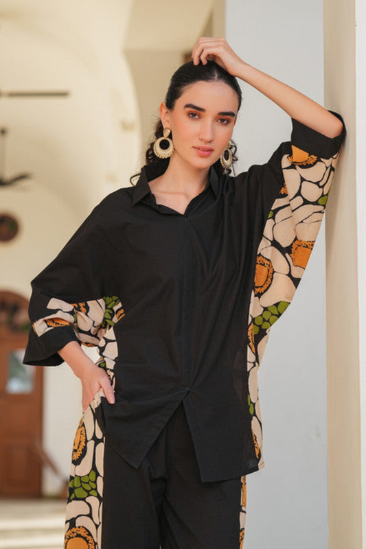 Black Whimsy Short Dress