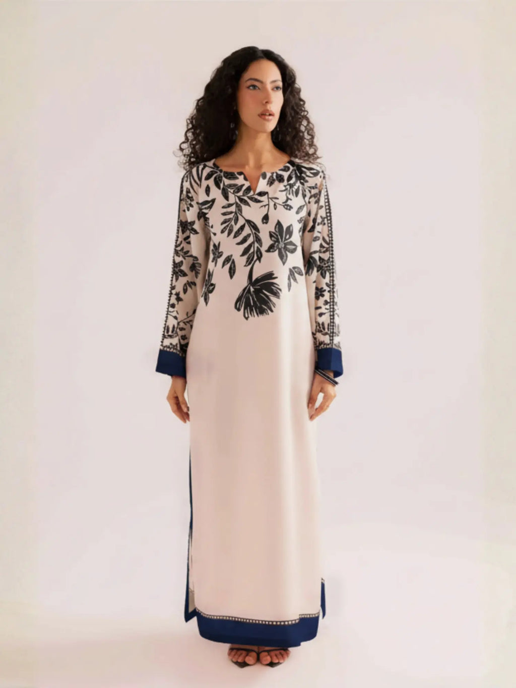 Zarposh Blue Kaftan
