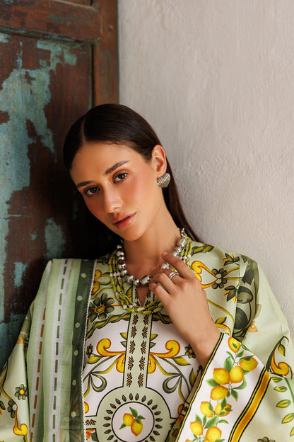 Lush Lime 3Piece Stitched