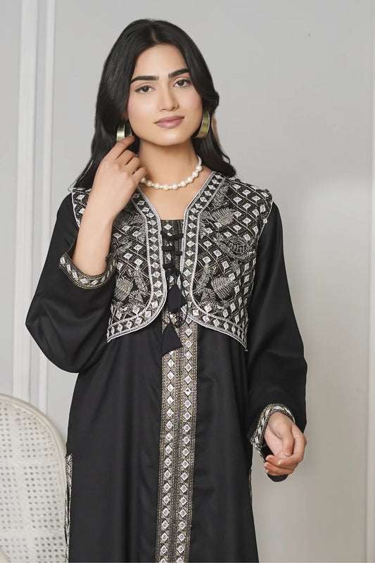 Luxeurs 2 Piece Embroidery Suit