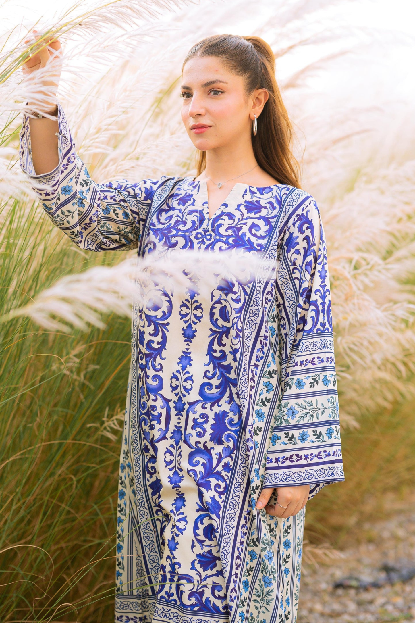 Indigo Summer Kaftan