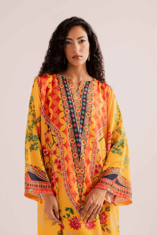 Ochre Summer Kaftan
