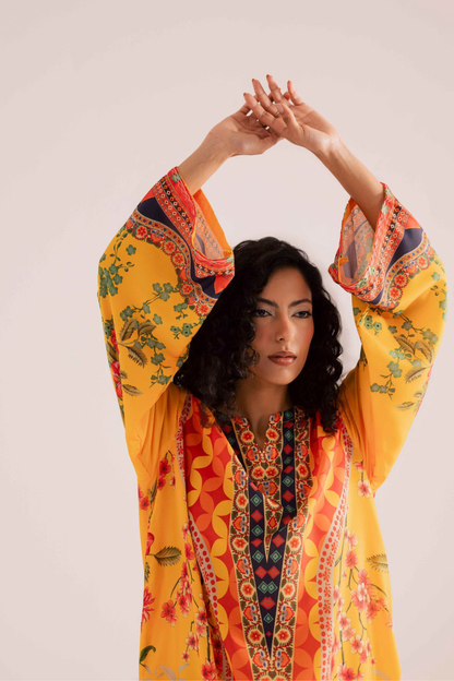 Ochre Summer Kaftan