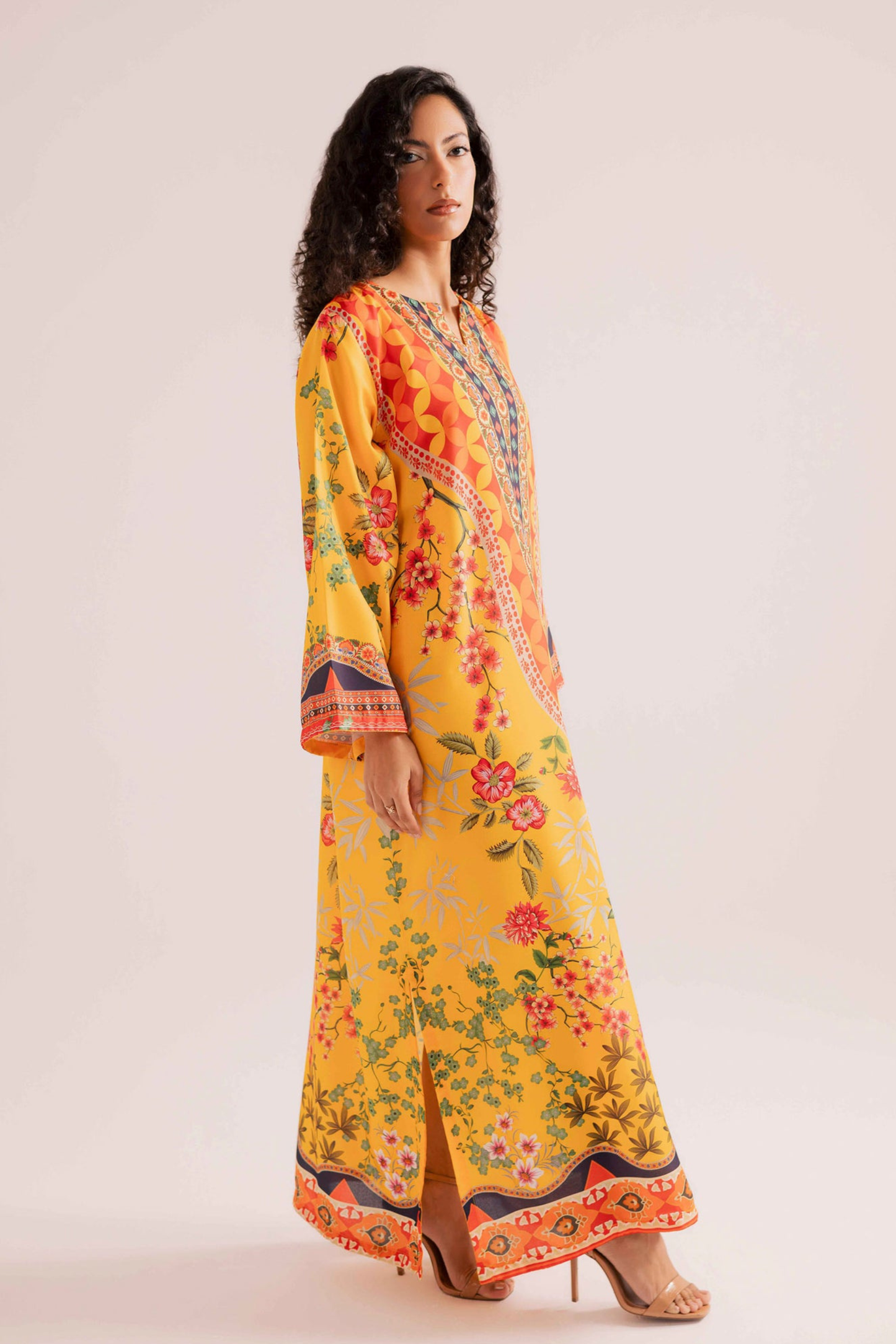 Ochre Summer Kaftan