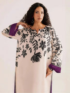 Zarposh Purple Kaftan