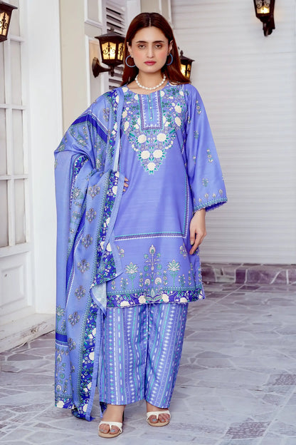 Dhanak 3Piece Stitched Suit