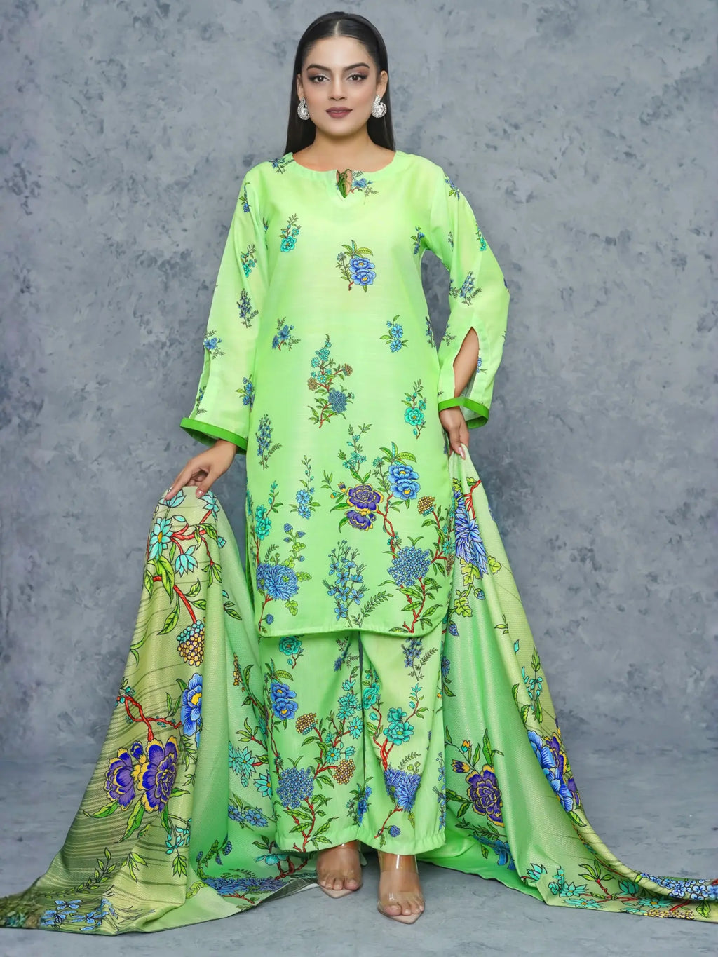 Janan 3Piece Stitched Suit
