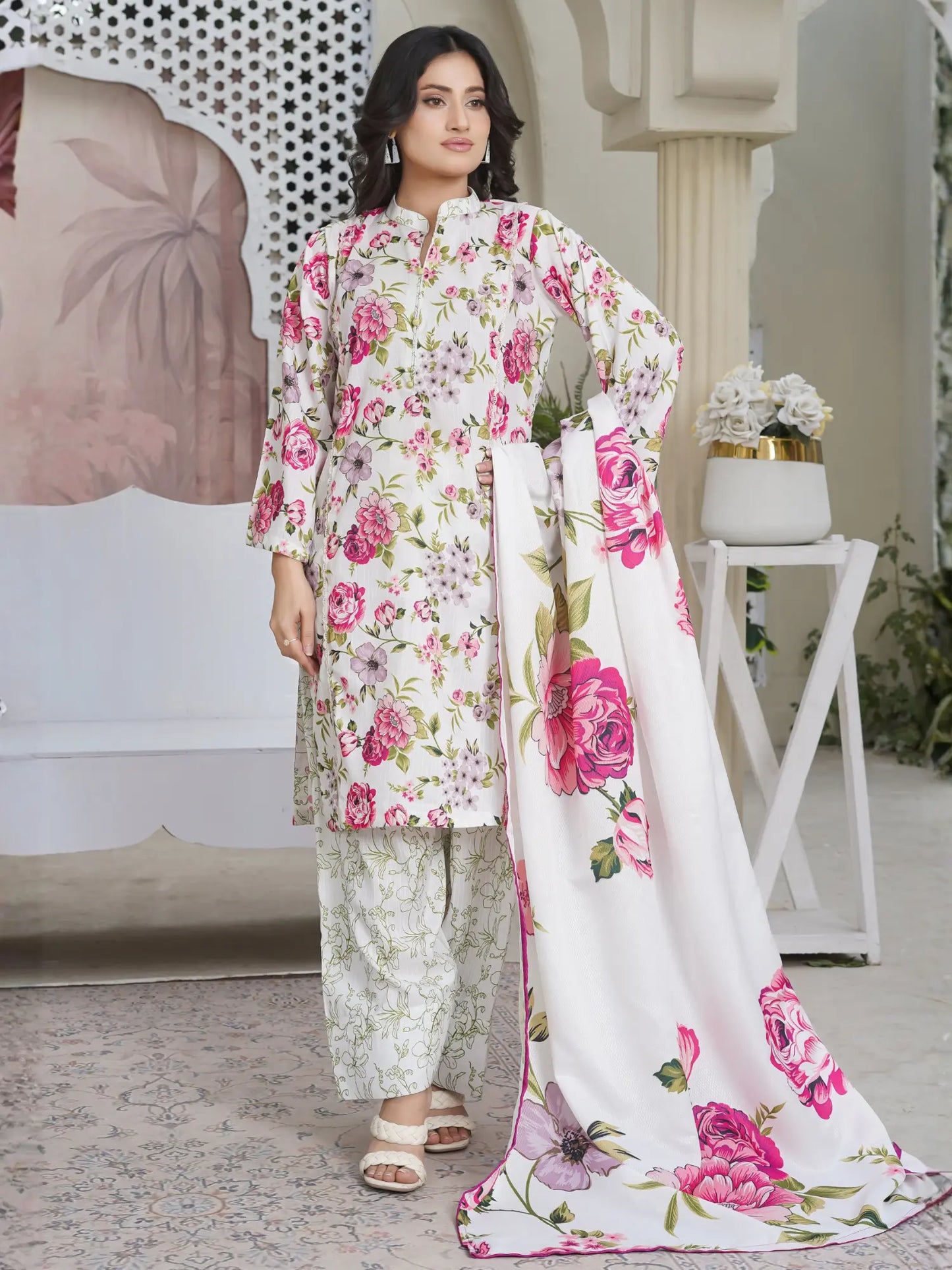 Sapphire 3Pc Stitched Suit