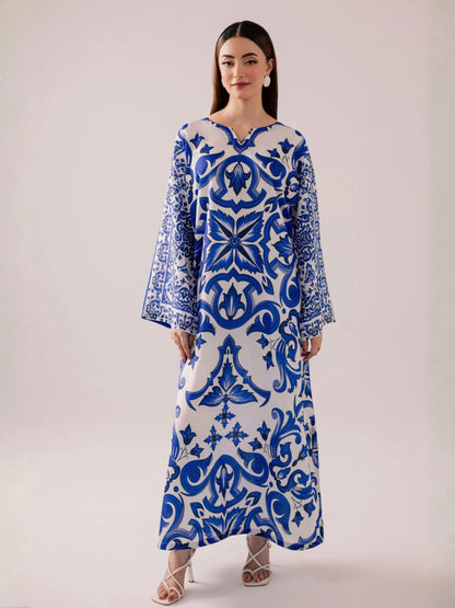 Abstract Summer Kaftan