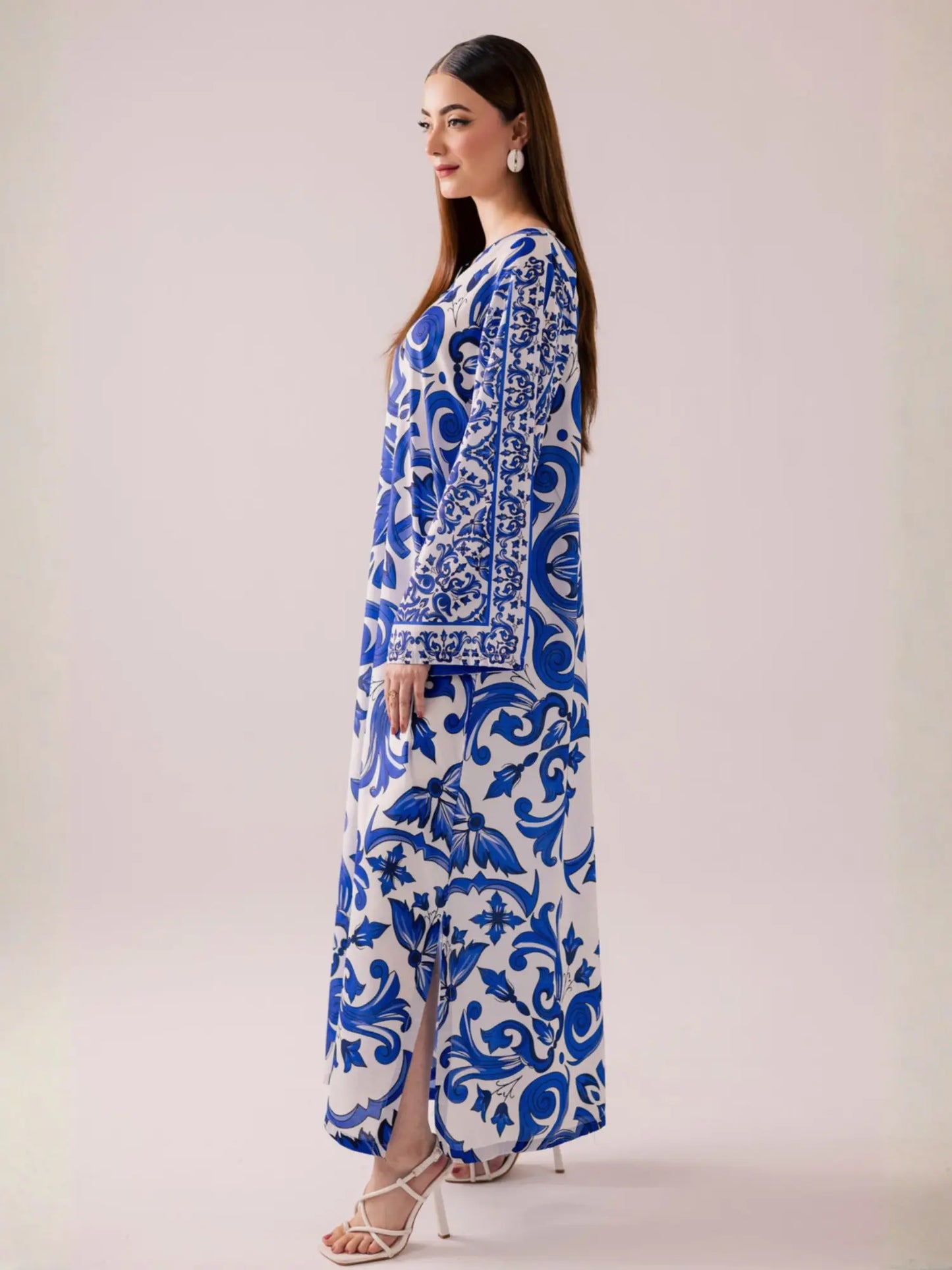 Abstract Summer Kaftan
