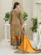 Bin Seed 3Pc Stitched Suit