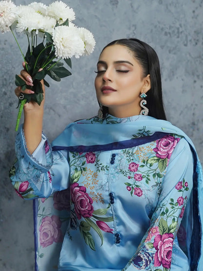 Ethnc 3Piece Stitched Suit