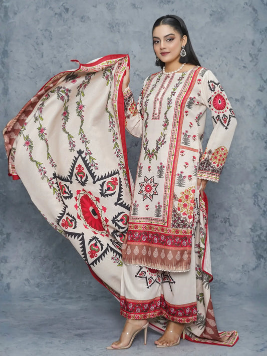 Charizma 3Piece Stitched Suit