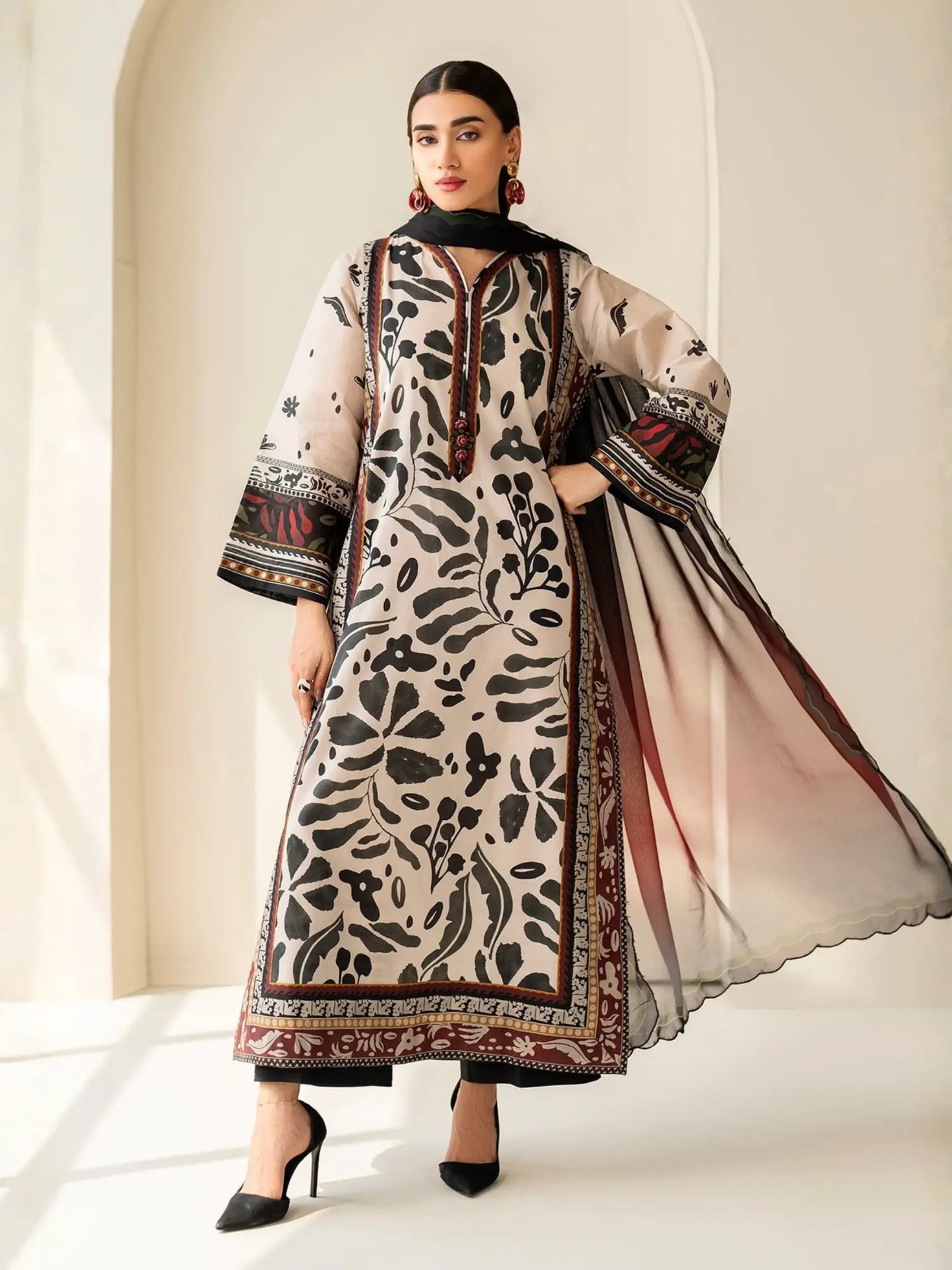 Vintage 2Piece Kaftan