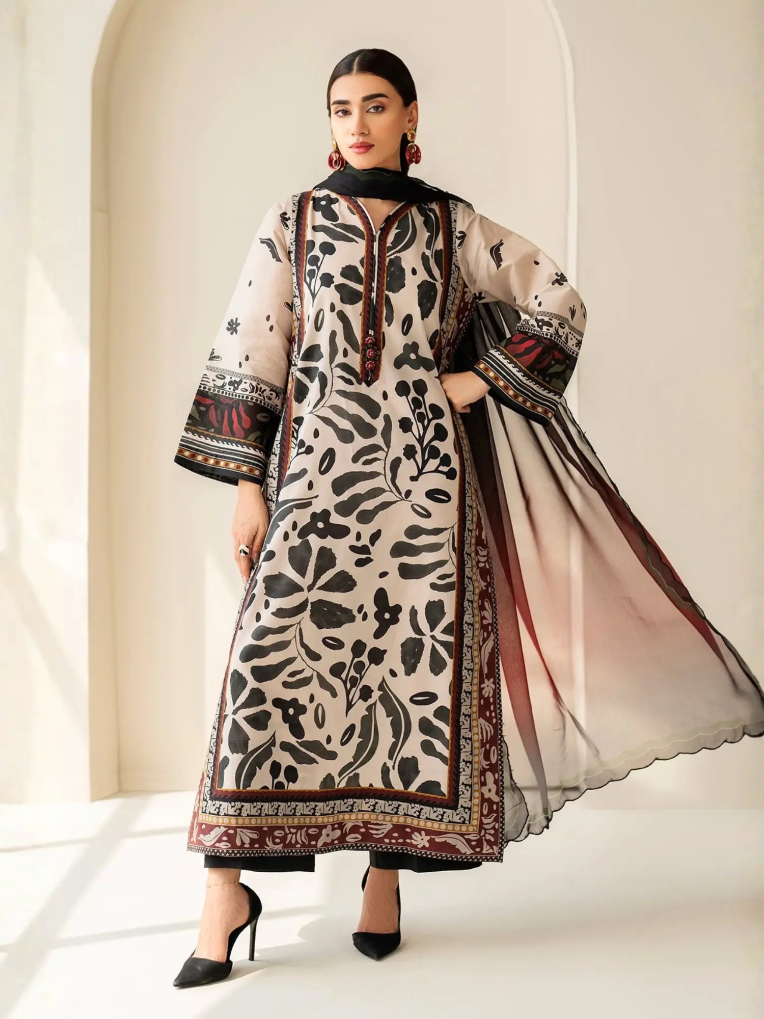 Vintage 2Piece Kaftan