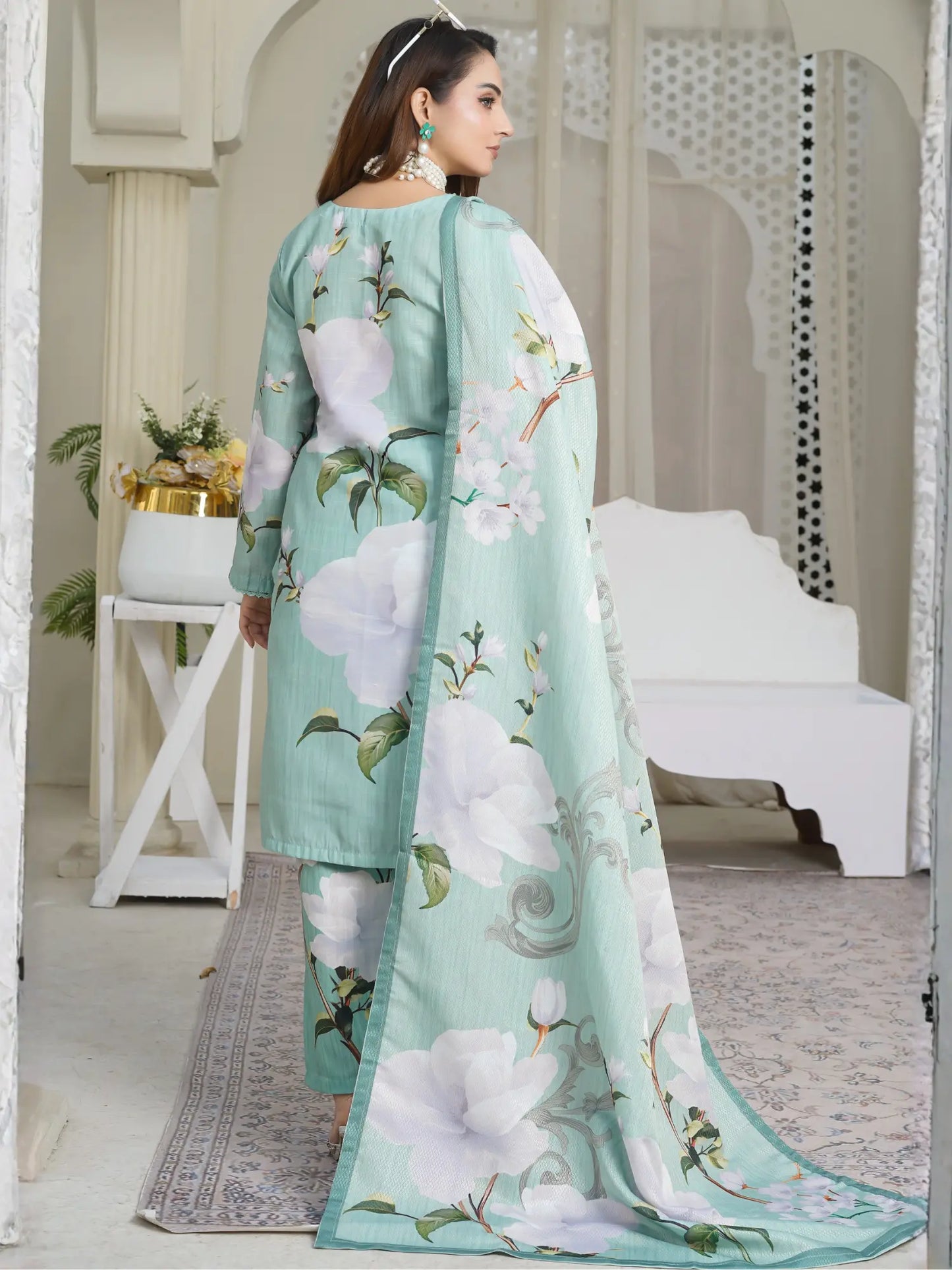 Saya 3Piece Stitched Suit