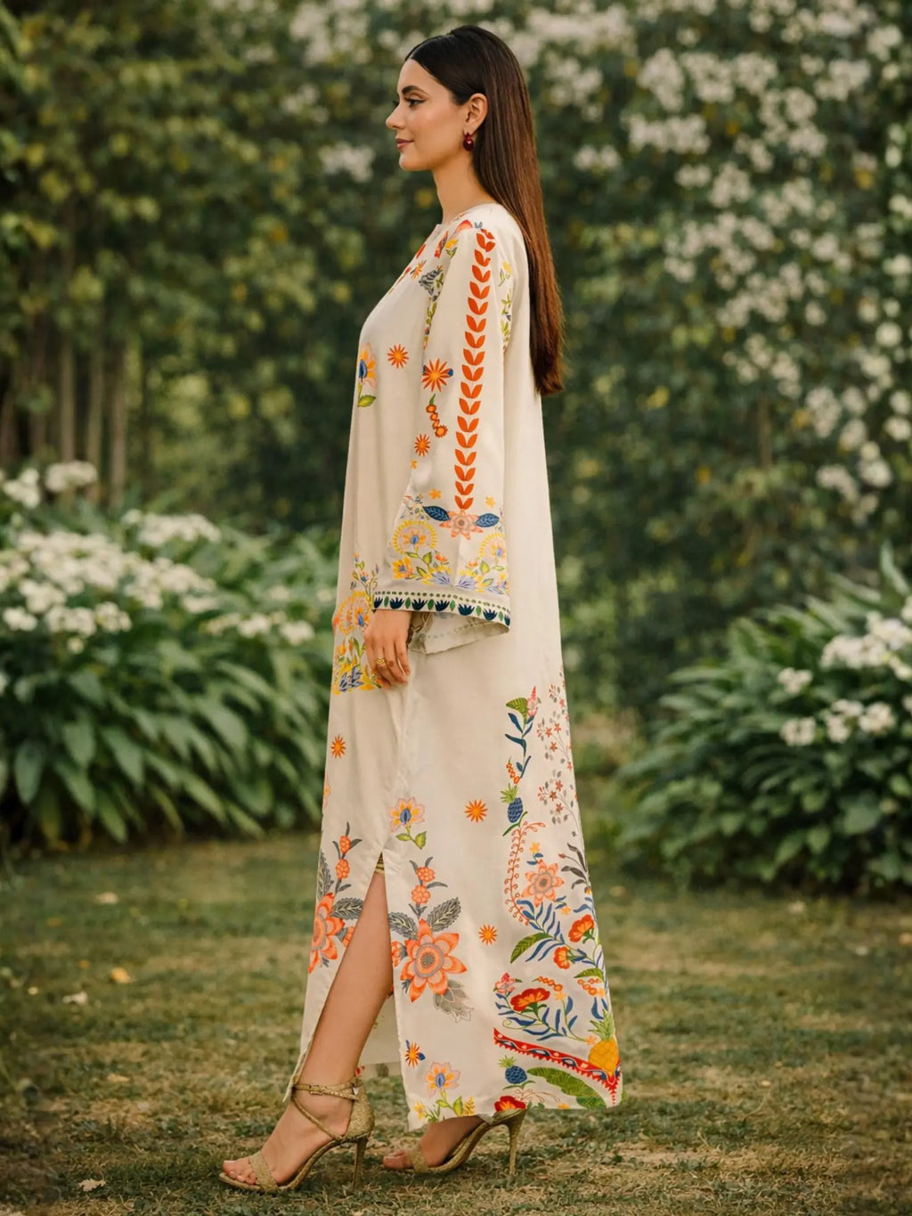 Ochre Summer Kaftan