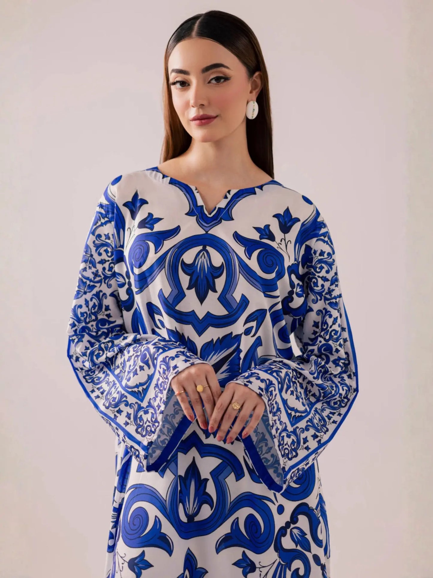 Abstract Summer Kaftan