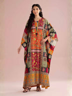Ajrak Summer Kaftan