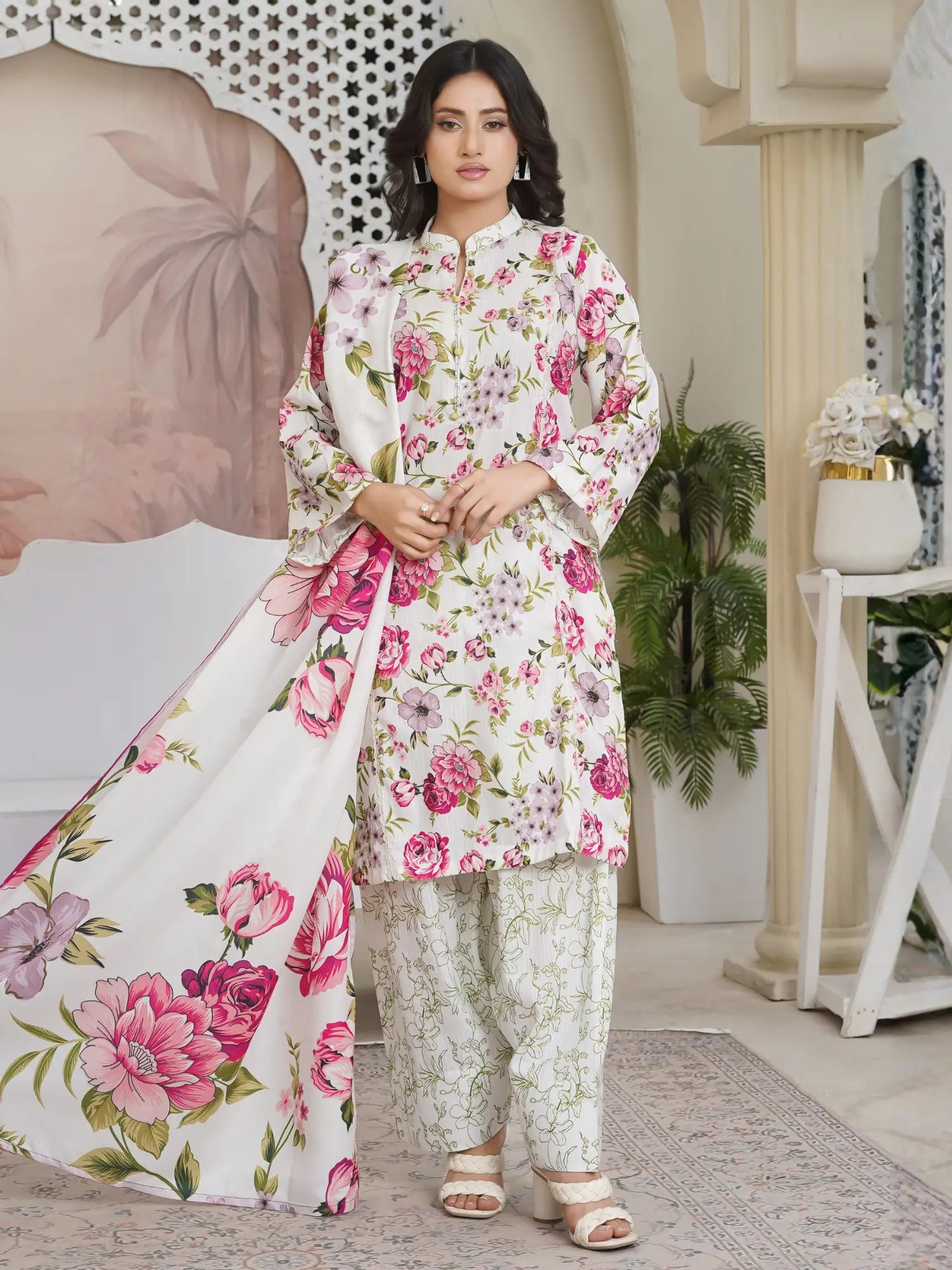 Sapphire 3Pc Stitched Suit