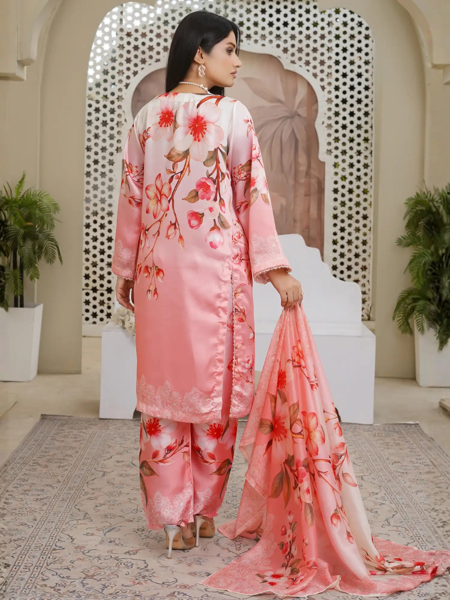 Karma 3Pc Stitched  Suit