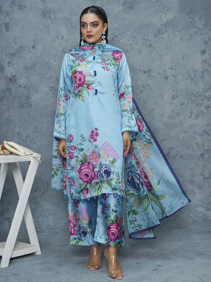Ethnc 3Piece Stitched Suit