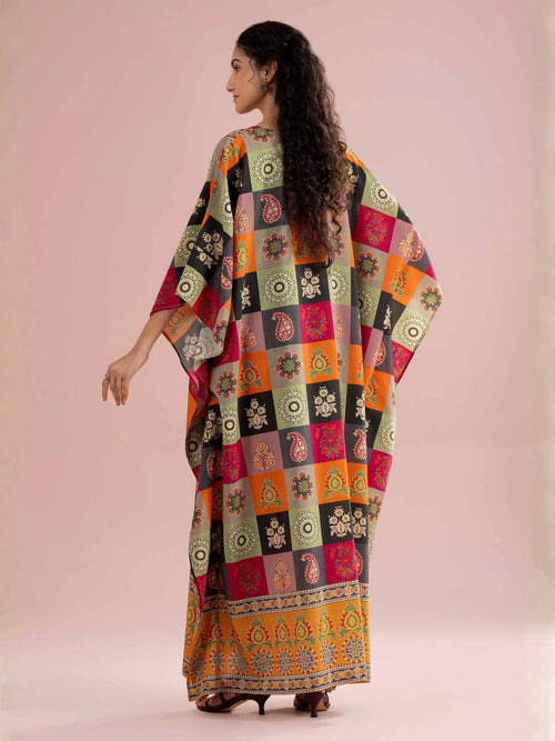 Ajrak Summer Kaftan