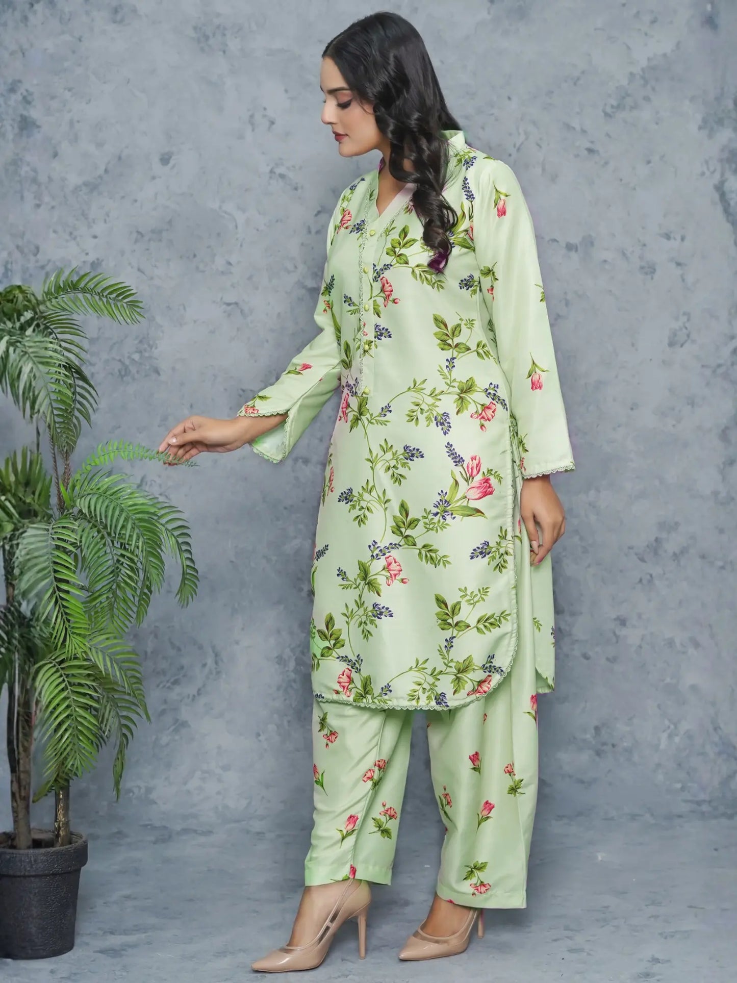 Zeen Stitched Doria Suit