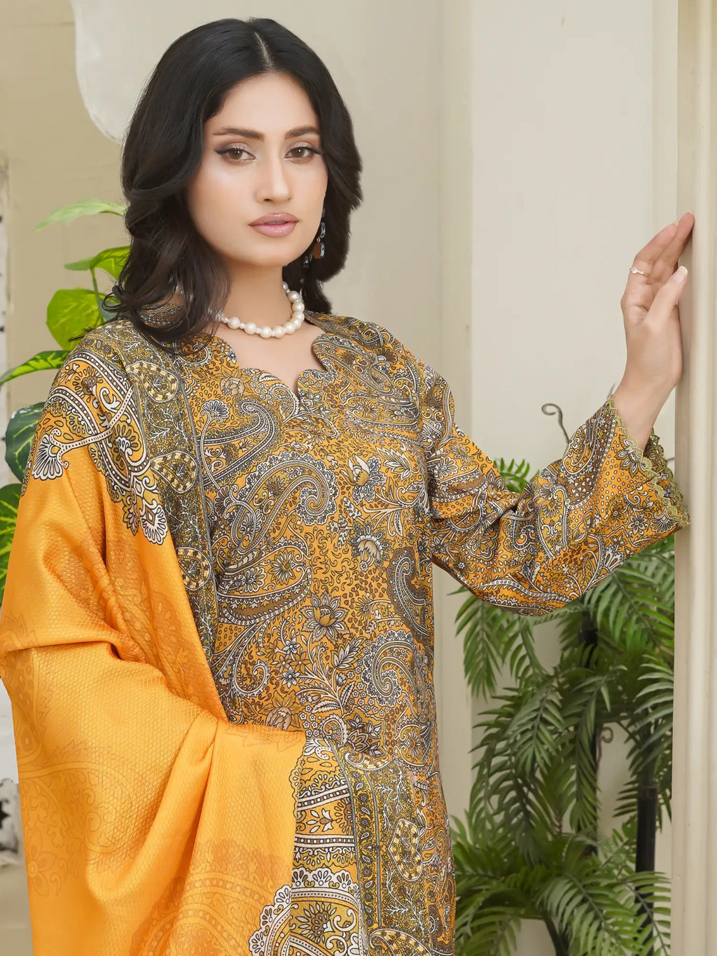 Bin Seed 3Pc Stitched Suit