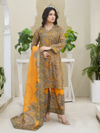Bin Seed 3Pc Stitched Suit