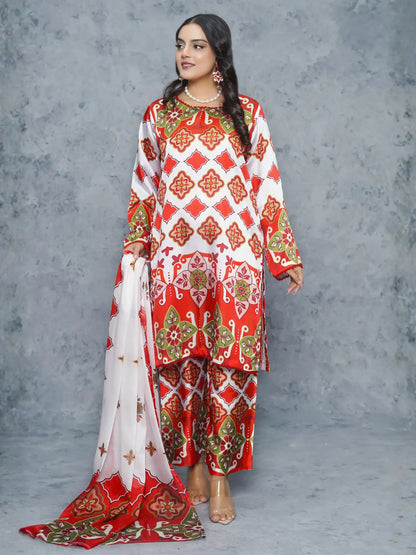 Pret 3Piece Stitched Suit