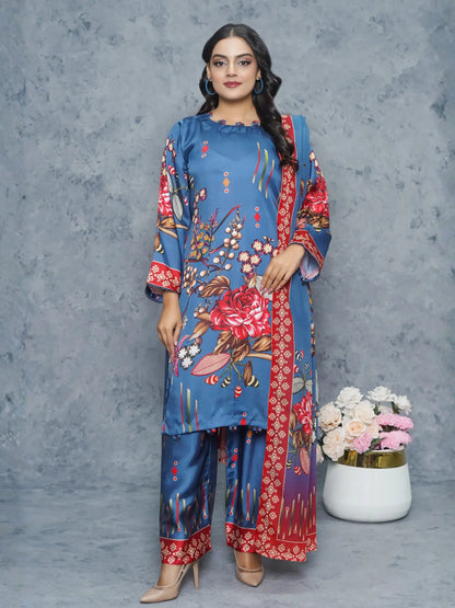 Izel 3Piece Stitched Suit