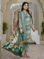 Ramsha 3pc Stitched Dress