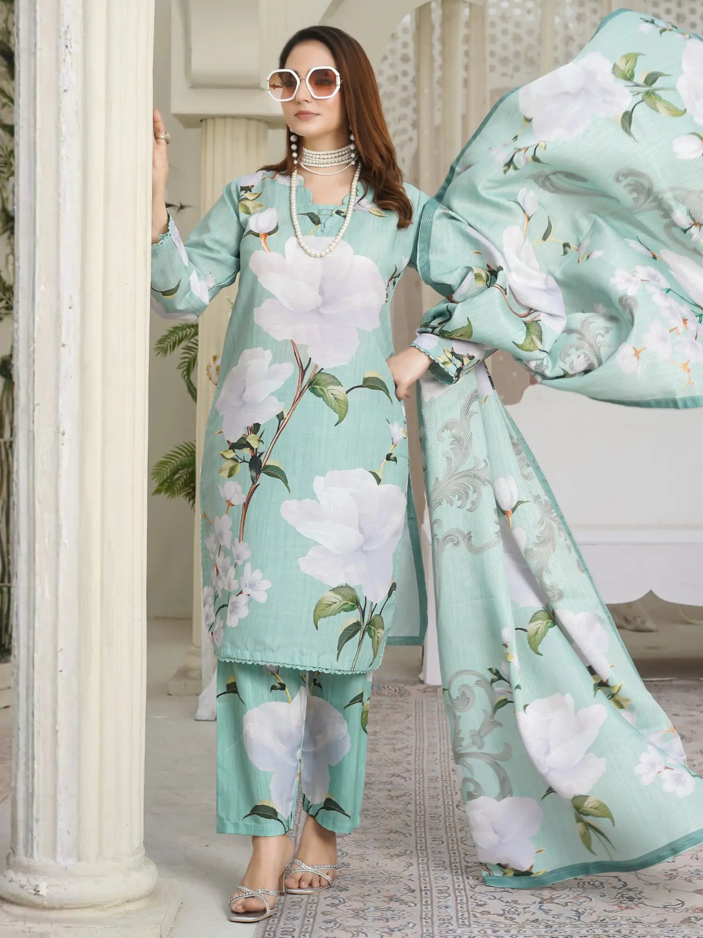 Saya 3Piece Stitched Suit