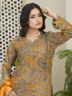 Bin Seed 3Pc Stitched Suit