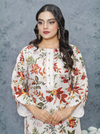 Aleez 2Piece Stitched Suit