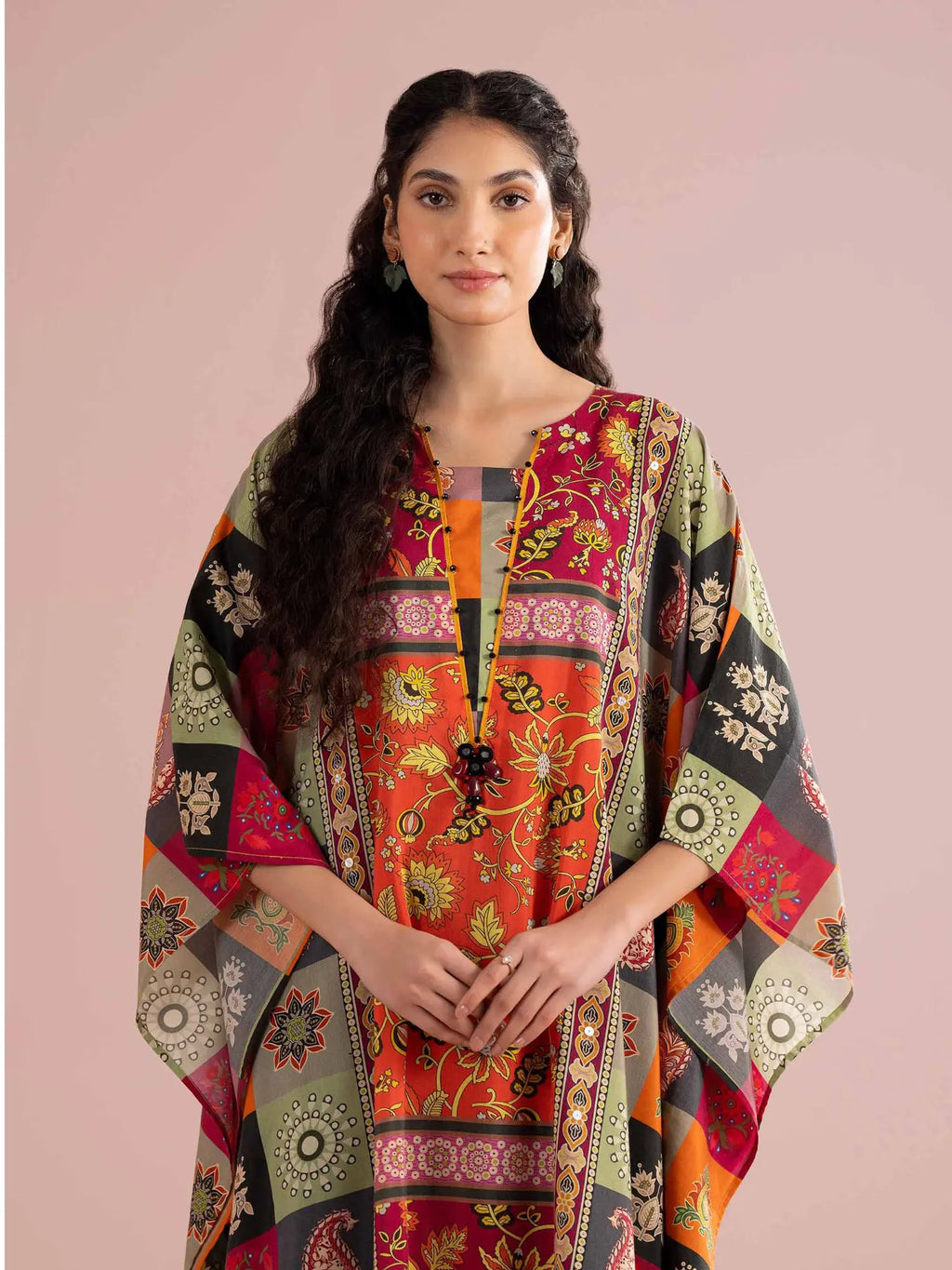 Ajrak Summer Kaftan