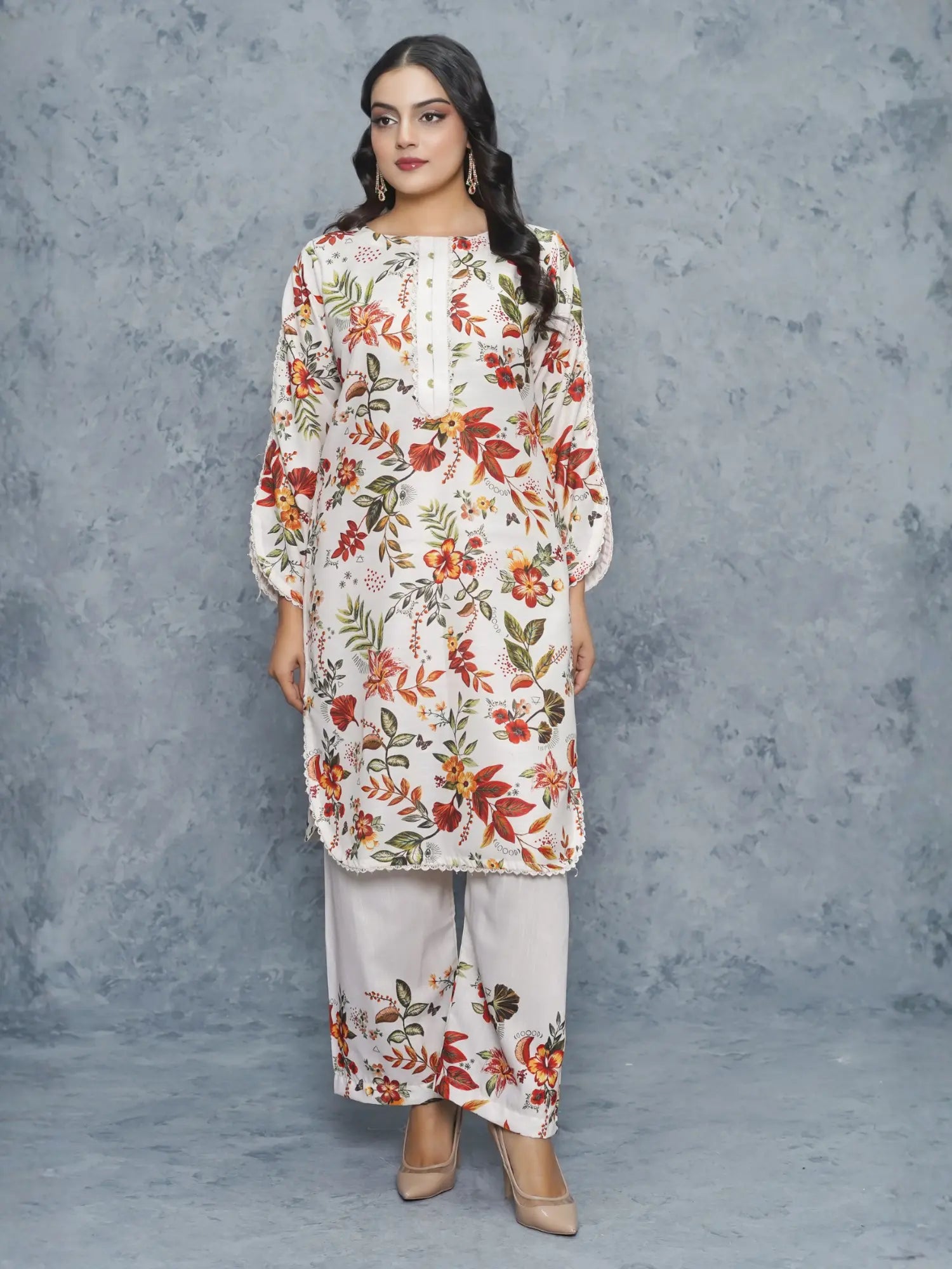 Aleez 2Piece Stitched Suit