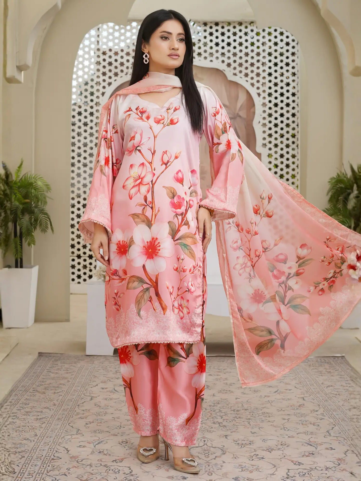 Karma 3Pc Stitched  Suit