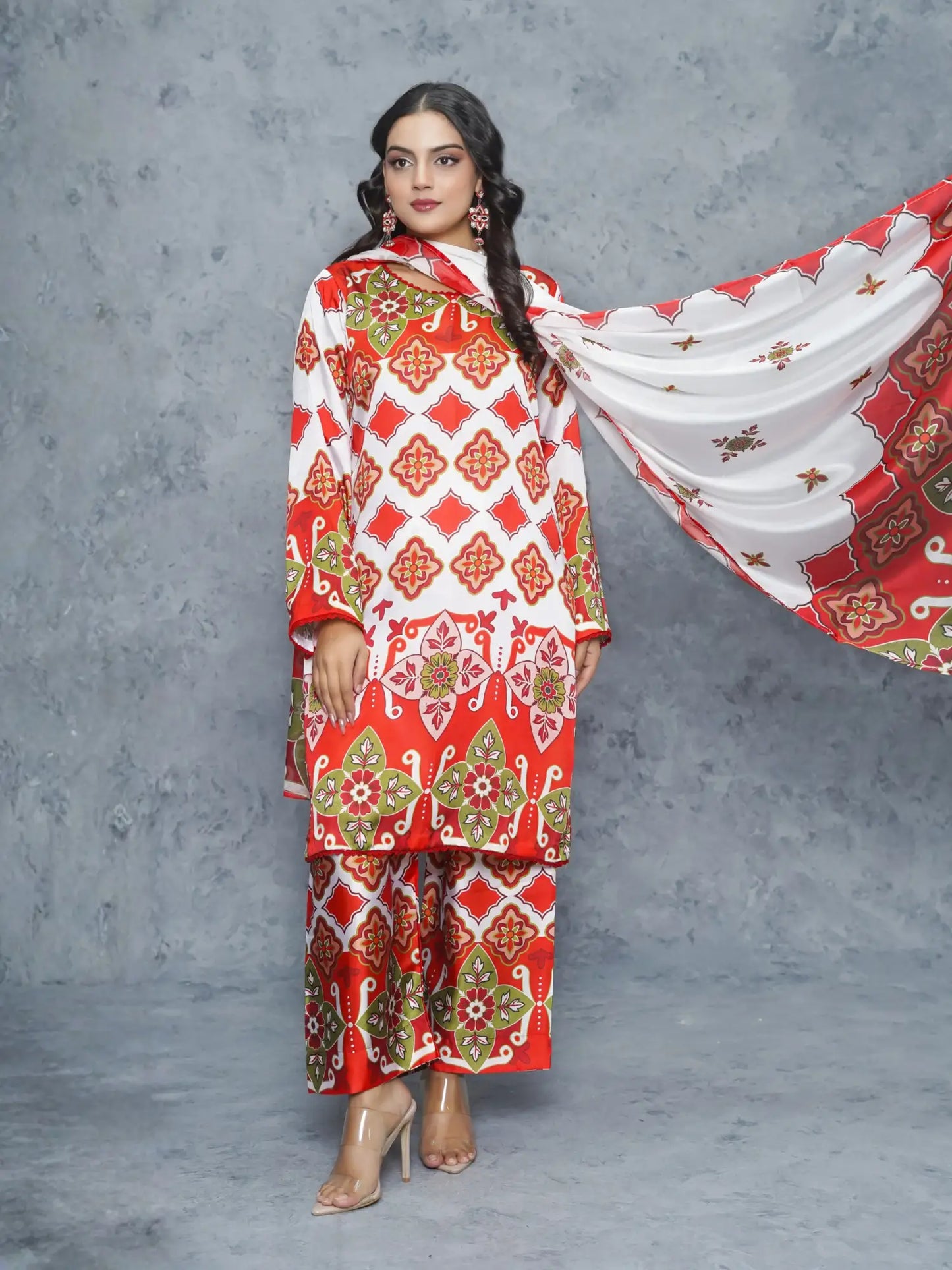 Pret 3Piece Stitched Suit