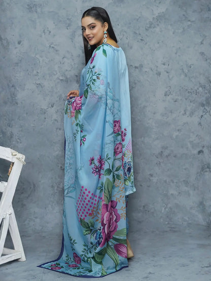 Ethnc 3Piece Stitched Suit